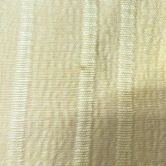 New Yellow Neck Textured Simple Blouse - Picture 6 of 7